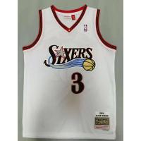 ราคา เสื้อบาสเก็ตบอล NBA เสื้อบาสเก็ตบอล76ers เสื้อกีฬาแขนกุด NBA basketball uniform 76ers basketball shirt sports vest sleeveless (20744972205)