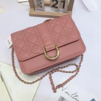 ราคา GS602 กระเป๋าสะพายหน้าจดหมายสายสะพายโซ่ทอง กระเป๋าแฟชั่นกระเป๋าสะพาย ใบใหญ่ 24X18CM (21741352371)