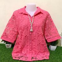 ราคา เสื้อลูกไม้กระดุมคอปก เสื้อลูกไม้คนแก่ใส่งานบุญ รอบอก38 42นิ้วยาว24ฟรีไซส์ เสื้อเชิ้ตคนแก่ เสื้อลูกไม้ผ้าลินิน เสื้อคนแก่ใส่งานบวชงานแต่ง เสื้อผ้าคนแก่ เสื้อลุกไม้2024 (21460582889)