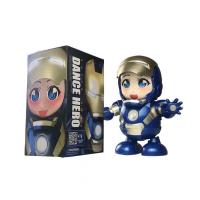 ราคา ไอรอนแมนเต้น หุ่นยนต์ฮีโร่เต้น มีไฟเสียง หุ่นยนต์เคลื่อนที่เต้นได้มีแสงและเสียง เปิดหน้ากากได้ (20272587119)