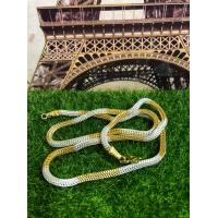 ราคา 0118สร้อยคอ2กษัตริย์แปดเหลี่ยมโปร่งหนัก2บาท งานอิตาลีแท้ ตะขอปั๊มตรา925 ใส่อาบน้ำได้ (14476062549)
