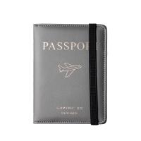 ราคา ซองใส่หนังสือเดินทาง วัสดุหนัง PU อเนกประสงค์ กระเป๋าหนังสือเดินทาง เหมาะสำหรับการเดินทาง (21450835610)