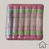 ราคา เบาะรองนั่ง เบาะรองนั่งลายขิด OTOP เบาะรองนั่งลูกฟูกลายขิดขนาด 40x38x6 cm ใส้นุ่นแท้ 100 (17433171593)