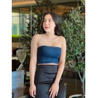 ราคา เสื้อเกาะอก เสื้อเกาะอกยีนส์ (21969130496)