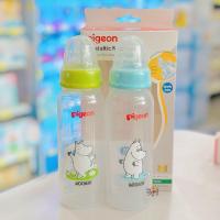 ราคา Pigeon ขวดนม พีเจ้น PP แพ็ค 2 ขวด ลายmoomin (22170910228)