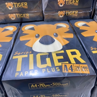 ราคา กระดาษถ่ายเอกสาร TIGER PAPER PLUS ขนาด A4 ชนิดกระดาษถ่ายเอกสาร 70 แกรม คุณสมบัติคุณภาพการพิมพ์และถ่ายเอกสารสูง (21608008277)