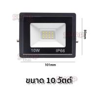 ราคา ไฟสปอร์ตไลท์ LED ใช้ไฟบ้าน 220v ไฟส่องทาง Spotlight LED โคมไฟกลางแจ้ง ขนาด 10 20 30 50W AC 220V แสงขาว (21326820334)