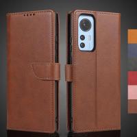 ราคา เคสเคสหนังแบบฝาพับมีกระเป๋าเงินหนัง Pu สำหรับ Xiaomi 12 12x Mi 12S ซองป้องกันแบบปกคลุมย้อนยุค (20956431973)