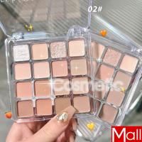 ราคา อายแชโดว์ พาเลททาตา เฉดสี เนื้อแมท เนื้อชิม เมอ ร์ เนื้อกลิต เตอร์ สีสวย ติดทนนาน (22065127293)