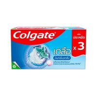 ราคา คอลเกต ยาสีฟันสูตรเกลือสมุนไพร 150 กรัม x 3 หลอด (21958425017)