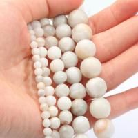 ราคา หินธรรมชาติสีขาวCrazy Agateลูกปัด4 6 8 10 12มม ลูกปัดทรงกลมสำหรับเครื่องประดับDIYสร้อยข้อมือสร้อยคอ (6226708704)
