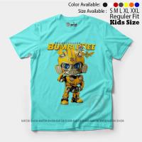 ราคา 100 150cm เสื้อยืด พิมพ์ลายหุ่นยนต์ Transformers Bumble bee สําหรับเด็กผู้ชาย (21681830026)
