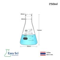 ราคา ขวดชมพู่ ขวดรูปชมพู่ Erlenmeyer flask 50ml 100ml 250ml 500ml 1000ml 2000ml อุปกรณ์วิทยาศาสตร์ (21762631617)