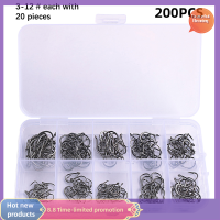 ราคา สง่างาม100 1000ชิ้นชุดเบ็ดตกปลามีเหล็กคาร์บอนคมสูงทนทานตะขอเบ็ดชุดอุปกรณ์ตกปลาอุปกรณ์เสริมรอกพร้อมกล่อง (21981141624)