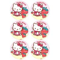 ราคา แผ่นเวเฟอร์แต่งหน้าเค้กลาย คิตตี้ (21498845878)