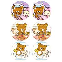 ราคา แผ่นเวเฟอร์แต่งหน้าเค้กลาย หมีคุมะ (21499066760)