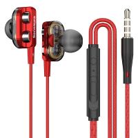 ราคา Sensaura หูฟังมีสายหูฟังชนิด In Ear3 5Mm หูฟัง HiFi เสียงสเตอริโอเบสไม่มีเสียงรบกวนหูฟังควบคุมระดับเสียงชุดหูฟังพร้อมไมโครโฟนสำหรับโทรศัพท์มือถือ iPhone Xiaomi แล็ปท็อป MP4 (20833239243)