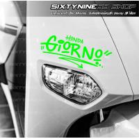 ราคา GIORNO สติกเกอร์แต่งรถ จีออโน่ Sticker จีออโน่ ดิว้ะ (22144024305)