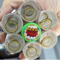 ราคา คอนแทคเลนส์ บิ๊กอาย รุ่น Kick it สีเทา ตาล Gray Brown มีค่าสายตา 0 00 7 50 เปลี่ยนแทนทุกเดือน (17968751470)