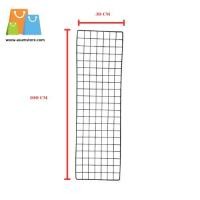 ราคา ตะแกรง ชุบขาว ชุบดำ ตะแกรงอเนกประสงค์ แขวนโชว์สินค้า ตะแกรงขายสินค้า (21956894377)