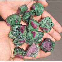 ราคา รูบี้ซอยไซต์ดิบทับทิมดิบใน Zoisite รูบี้ซอยไซต์หยาบ คริสตัลรักษา Batu Mirah Delima ดิบ (13604697770)