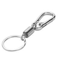 ราคา Sturdy Carabiner Key Chain Key Ring Polished Key Chain Spring Key Chain Business Waist Key Chain (19310981370)