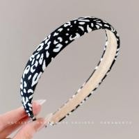 ราคา ที่คาดผมสำหรับผู้หญิงพิมพ์ลายเสือดาวที่คาดผมแฟชั่นเรียบง่าย (22170955586)