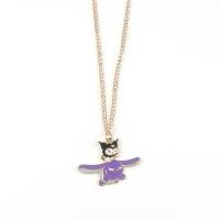 ราคา สร้อยคอการ์ตูนแมวคิตตี้เมโลดี้โซ่ไหปลาร้าจี้ข้าวเย็น Yugui สร้อยโซ่เสื้อกันหนาวน้องหมา Kado Pacar จี้ของขวัญคู่ (21597003978)