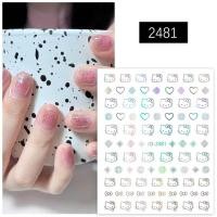 ราคา สติ๊กเกอร์แต่งเล็บ ลายคิดตี้น่ารัก แนวใหม่สไตล์เกาหลี (21940902718)