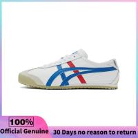 ราคา วรรคเดียวกันในห้าง Onitsuka Tiger Mexico 66 White Blue รองเท้าผ้าใบผู้ชาย รองเท้าผ้าใบผู้หญิง DL408 0146 1183C102 100 (22118693287)