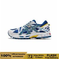 ราคา เคาน์เตอร์ของแท้ Asics Gel Kahana 8 White Blue Sports Sneakers 1013A137 400 (22121325869)