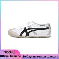 ราคา วรรคเดียวกันในห้าง Onitsuka Tiger Mexico 66 White Black รองเท้าผ้าใบผู้ชาย รองเท้าผ้าใบผู้หญิง DL408 0190 1183C102 101 (22119257188)