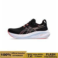 ราคา เคาน์เตอร์ของแท้ Asics Gel Nimbus 26 Black True Red Sports Sneakers 1011B794 003 (22121333197)