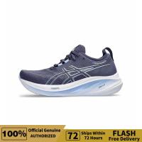 ราคา เคาน์เตอร์ของแท้ Asics Gel Nimbus 26 Thunder Blue Sapphire Sports Sneakers 1012B601 402 (22121299533)