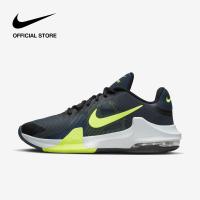 ราคา Nike Mens Air Max Impact 4 Shoes Black ไนกี้ รองเท้าผู้ชาย Air Max Impact 4 สีดำ (19478738616)