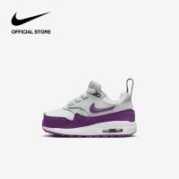 ราคา Nike Toddler Air Max 1 EasyOn Baby Toddler Shoes White ไนกี้ รองเท้าเด็กเล็ก Air Max 1 EasyOn สีขาว (21564862260)