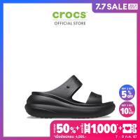 ราคา CROCS รองเท้าแตะผู้ใหญ่ CRUSH SANDAL รุ่น 207670001 BLACK (21717769664)
