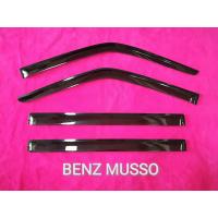 ราคา กันสาดรถยนต์ BENZ MUSSO (8148818419)