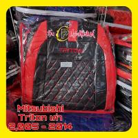 ราคา ชุดหุ้มเบาะ TRITON 2005 2014 เบาะไทรทันเก่าเข้ารูปตรงรุ่น ชุดหุ้มเบาะแบบสวมทับ งานหนังอย่างดี ขายแยก ชุดหน้า ชุดหลัง (16497855319)
