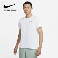 ราคา Nike Mens Pro Short Sleeve Top White ไนกี้ เสื้อแขนสั้นผู้ชาย Pro สีขาว (16408281257)