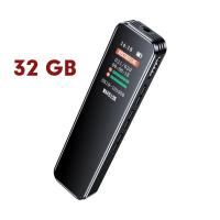 ราคา เครื่องบันทึกเสียง 32GB charge บันทึกได้ 100ชม บันทึกได้ชัดเจน ลดเสียงรบกวน เครื่องอัดเสียง voice recorder เครื่องบันทึกเสียงขนาดเล็ก (22097234225)