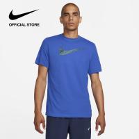 ราคา Nike Mens Dri FIT 2 Yr Swoosh Tee Game Royal ไนกี้ เสื้อยืดผู้ชาย Dri FIT 2 Yr Swoosh สีเกมรอยัล (21270701772)