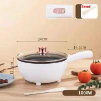 ราคา KUDIXIONG กระทะกระทะไฟฟ้าไฟฟ้าอเนกประสงค์แบบอัจฉริยะสำหรับใช้ในครัวเรือนขายตรงโรงงานหม้อร้อนทำอาหารหอพักหม้อทำอาหารไฟฟ้าไฟฟ้า (18911298411)