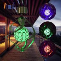 ราคา Vimite LED Solar Power Changeable Light IP65 Waterproof Colorful Wind turn light Chime Lamp for Home Outdoor Garden Yard Decoration (21625644193)