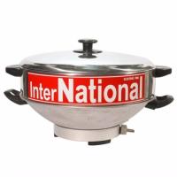 ราคา กะทะไฟฟ้า InterNational 12 พร้อมซึ้งสำหรับนึ่ง แสตนเลส (709536313)