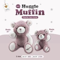 ราคา Teddy House ตุ๊กตาหมี HuggleMuffin Martie ตุ๊กตาหมี มีช่องใส่ของด้านหลังได้ด้วย อุ้งเท้ามีปัก Teddy House ของขวัญ (21930406386)