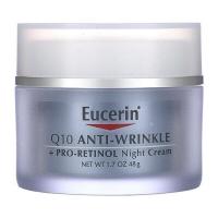 ราคา spจากไทย Eucerin Q10 Anti Wrinkle Face Creme Pro Retinol Night Cream Redness Relief ลดเลือนริ้วรอยลึก และยกกระชับ 48g (22068285891)