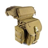 ราคา เข็มขัดกระเป๋าหนังคาดเอวกลางแจ้งกระเป๋าไนลอนแบบพกพาแข็งแรงทนทานใช้งานได้อเนกประสงค์ยุทธวิธีทหารกระเป๋าหนังคาดเอว S (21982497438)