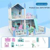 ราคา บ้านตุ๊กตา ของเล่นเด็กบ้านตุ๊กตา ของเล่นบ้านชุดปราสาทเจ้าหญิง คฤหาสน์ของเล่นตุ๊กตามีระเบียงพร้อมเฟอร์นิเจอร์ The Princess Villa บ้านของเล่น (21275685224)