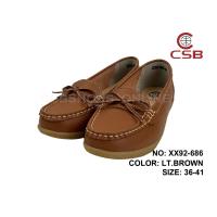 ราคา CSB รุ่น SZ92 686 รองเท้าแฟชั่นผู้หญิง หนังวัวแท้ (20756313524)